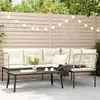 Image de Ensembles canapes. fauteuils et tables de jardin vidaxl gris bois massif 2 personnes 176 x 175 x 75 cm 2 pieces