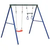Image de Ensemble de balançoire d'extérieur avec balançoire et trapèze pour enfants - vidaXL