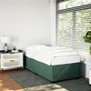 Image de vidaXL Bedframe zonder matras 90x190 cm fluweel donkergroen3284604