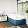 Image de vidaXL Cadre de lit sans matelas bleu 90x190 cm velours 3284605