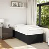 Image de vidaXL Cadre de lit sans matelas noir 90x200 cm velours 3284609