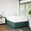 Image de vidaXL Bedframe zonder matras 120x200 cm fluweel donkergroen3284628