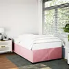 Image de vidaXL Bedframe fluweel roze 120x200 cm3284630
