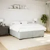 Image de vidaXL Cadre de lit sans matelas gris clair 180x200 cm velours 3284649