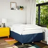 Image de vidaXL Bedframe zonder matras 120x190 cm stof blauw3284721