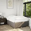 Image de vidaXL Bedframe zonder matras 120x200 cm stof taupe3284726