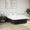 Image de vidaXL Cadre de lit sans matelas noir 160x200 cm tissu 3284745