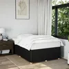 Image de vidaXL Cadre de lit sans matelas noir 120x190 cm tissu 3284923