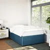 Image de vidaXL Bedframe fluweel blauw 120x200 cm3285004