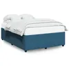 Image de vidaXL Bedframe fluweel blauw 160x200 cm3285022