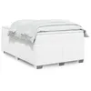 Image de vidaXL Boxspring met matras kunstleer wit 120x200 cm3285206