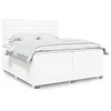 Image de vidaXL Boxspring met matras kunstleer wit 200x200 cm3293037