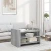 Image de Table basse sonoma gris 80x50x50 cm bois d ingénierie