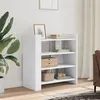 Image de vidaXL Buffet blanc 73,5x35x75 cm bois d’ingénierie, armoire, armoire latérale, armoire de rangement, armoire, placard, 848388