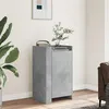 Image de vidaXL Buffet gris béton 45x35x75 cm Bois d'ingénierie, armoire, armoire latérale, armoire de rangement, armoire, placard, 848398