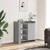 Image de Buffet sonoma gris 73,5x35x75 cm bois d ingénierie