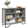 Image de vidaXL Buffet sonoma gris 101x35,5x74,5 cm bois d'ingénierie 848557