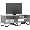 Image de vidaXL Meuble TV sonoma gris 122x34x41 cm bois d'ingénierie, support TV, buffet TV, meuble multimédia, banc TV, meuble hifi, 848572