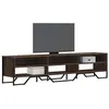 Image de vidaXL Meuble TV chêne marron 180x34x41 cm bois d'ingénierie, support TV, buffet TV, meuble multimédia, banc TV, meuble 848578