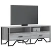 Image de vidaXL Meuble TV sonoma gris 122x34x41 cm bois d'ingénierie, support TV, buffet TV, meuble multimédia, banc TV, meuble hifi, 848582