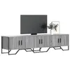 Image de vidaXL Meuble TV sonoma gris 180x34x41 cm bois d'ingénierie, support TV, buffet TV, meuble multimédia, banc TV, meuble hifi, 848592