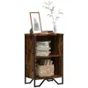 Image de vidaXL Bibliothèque chêne fumé 50x31x74,5 cm bois d'ingénierie848601