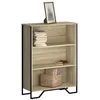 Image de Bibliothèque chêne sonoma 80x31x106 cm bois d ingénierie
