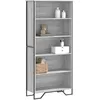Image de vidaXL Bibliothèque sonoma gris 80x31x169 cm bois d'ingénierie