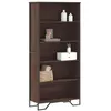 Image de vidaXL Bibliothèque chêne marron 80x31x169 cm bois d'ingénierie