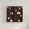 Image de vidaXL Armoire à vitrine chêne marron 60x8,5x58 cm bois d'ingénierie, armoire murale, armoire de rangement murale, armoire 847967