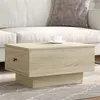 Image de Table basse chêne sonoma 60x45x31 cm bois d ingénierie