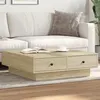 Image de vidaXL Table basse Chêne sonoma 90x90x28 cm Aggloméré 848089