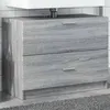 Image de Armoire d évier sonoma gris 78x37x59 cm bois d ingénierie