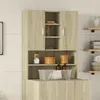 Image de Meuble pour machine à laver Chêne sonoma 70,5x24x90 cm