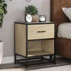 Image de vidaXL Table de chevet chêne sonoma 40x31x50 cm bois d’ingénierie 848686