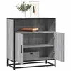 Image de vidaXL Buffet sonoma gris 68x35x76 cm bois d'ingénierie, armoire de rangement, meuble d'entrée, meuble d'appoint, meuble de 849002