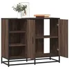 Image de vidaXL Buffet chêne marron 92x35x76 cm Bois d'ingénierie 849023