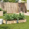Image de Jardinière 150x50 cm bois de pin massif