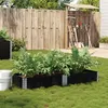 Image de vidaXL Plantenbak 150x50 cm massief grenenhout zwart3295404