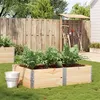Image de Jardinière 150x100 cm bois de pin massif