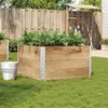Image de vidaXL Plantenbak 100x100 cm massief grenenhout3295431