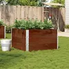 Image de vidaXL Plantenbak 100x100 cm massief grenenhout bruin3295434