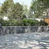 Image de vidaXL Panier gabion avec couvercle 700x50x50 cm fer galvanisé, mur en gabion, mur de soutènement en gabion, clôture en 3295138