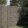 Image de Panier gabion avec couvercle 100x50x200 cm fer galvanisé