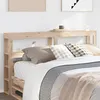 Image de Tête de lit avec étagères 160 cm bois massif de pin