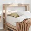 Image de vidaXL Tête de lit avec étagères 90 cm bois massif de pin, tête de lit en bois, tête de lit avec rangement, tête de lit sur 850896