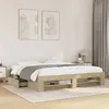 Image de vidaXL Cadre de lit chêne sonoma 180x200 cm bois d'ingénierie, meubles de chambre à coucher, lit double, sommier, lit, cadre 3295452