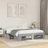Image de vidaXL Bedframe zonder matras 160x200 cm spaanplaat grijs Sonoma3295462