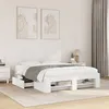 Image de Cadre de lit sans matelas blanc 120x200 cm bois ingénierie