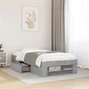 Image de vidaXL Bedframe bewerkt hout grijs sonoma eikenkleurig 90x200 cm3295497